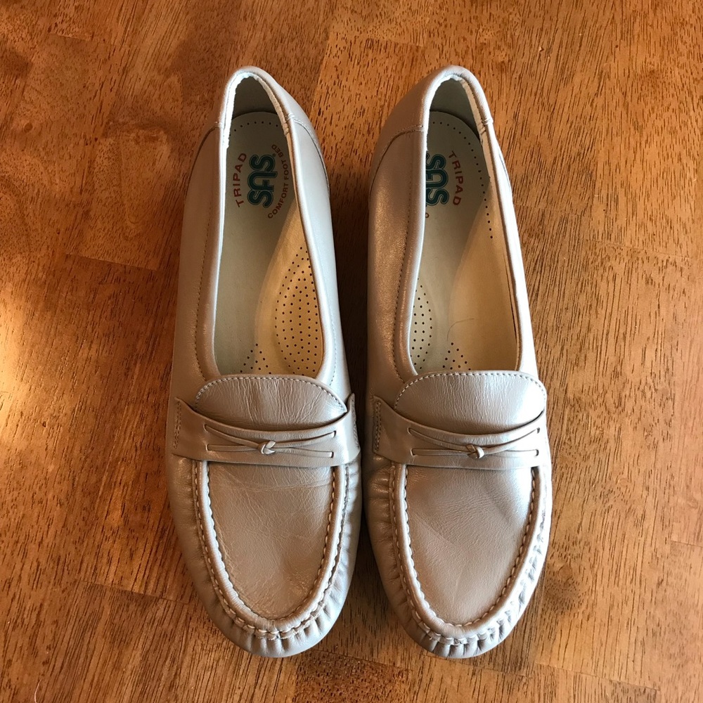 SAS Tripad Comfort EASIER Leather Loafers Sz 10